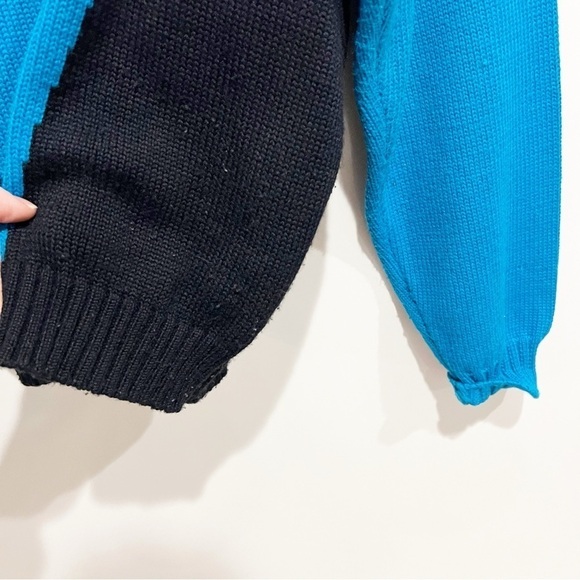 Vintage Obermeyer 90’s Wool Abstract Ski Sweater - Picture 6 of 9